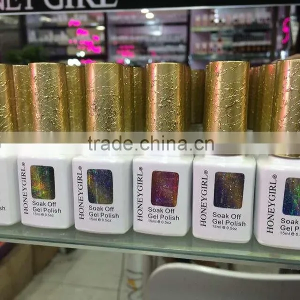 2016 Hot Sale Nail Art 15ml Free Samples Soak off Uv/led Color uv Gel Polish Chameleon Cat Eyes photo-2