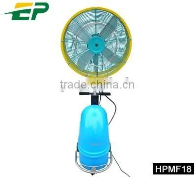 Stand Fan With Water Mist Standing Fan