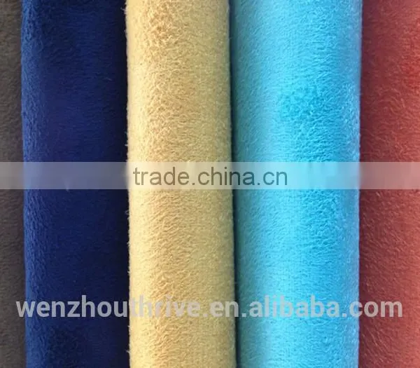 Flocking PU Synthetic Leather