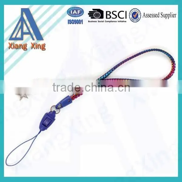 Customized Logo Cheap Plastic Diy Promotional Zipper Lanyard photo-3