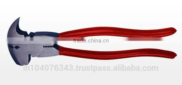 8 Inch/10 Inch Fence Tool , Round Nose Plier, Linesman Plier Bent Nose Plier photo-4