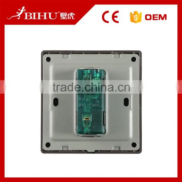 BIHU Stainless Steel 1 Gang 1 Way 2 Way Wall Home Switch Plate photo-6