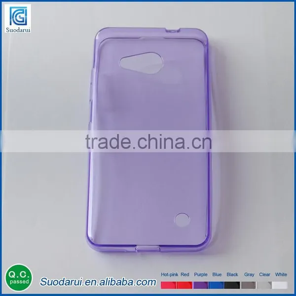 2015 New Product Tpu Cover Silicone Transparent Back Case for Microsoft Nokia Lumia 550 photo-2