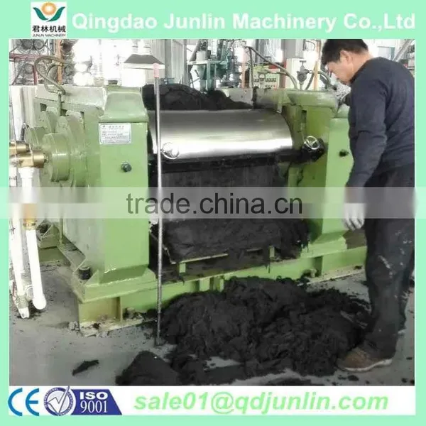 Open Refining Mill Mixer / Reclaim Sheet Mill /rubber Refiner for Waste Tire Plant photo-4