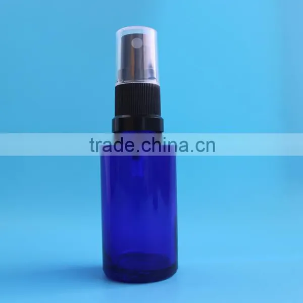 New Design 5ml Cobalt Blue Spray Bottle, Atomizer Essential Oil Bottle With Plastic Spray photo-2