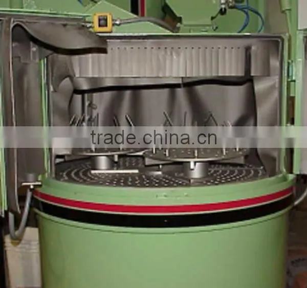 Low price Q35 rotary table/turntable shotblasting unit/systems China factory