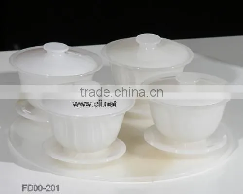 White Onyx Curry Dish Set
