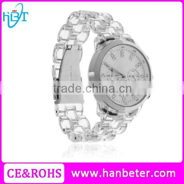 Cheap Silicon Rubber Colorful Mens Geneva Chinese Movt Quartz Watches photo-3