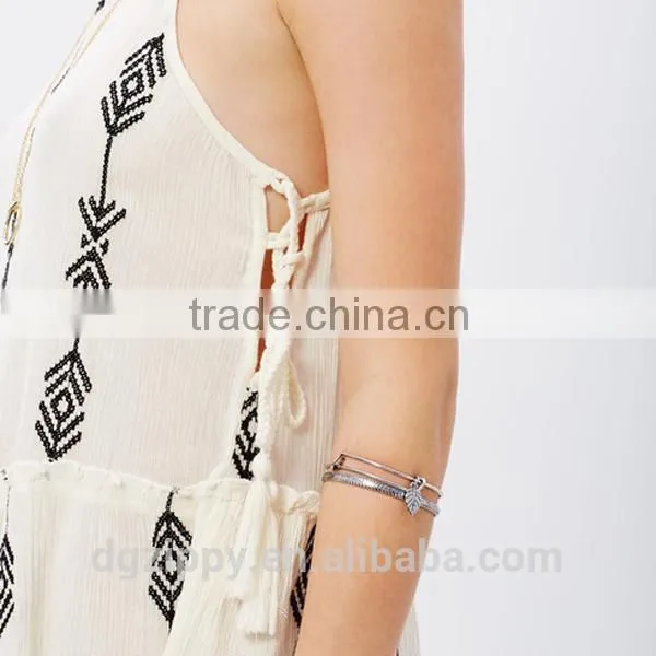 Hot Selling Adorable Fashion Black Embroidery Ladies Western Dress Designs photo-5