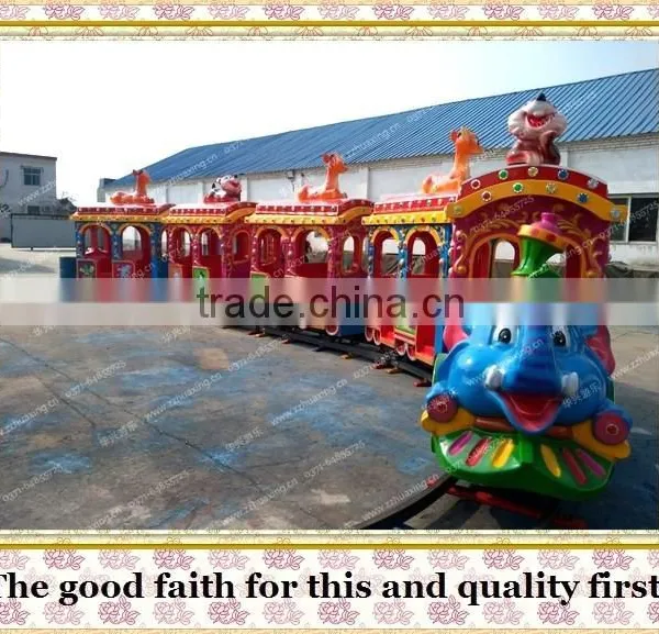 China Supplierkids Used Amusement Rides Elephant Train for Sale photo-3
