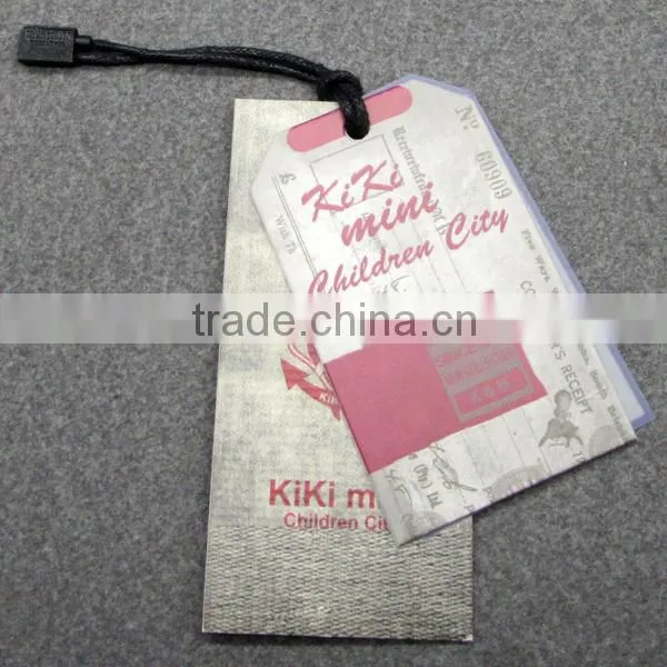 Vintage Thick Cardboard Denim Hangtag photo-4