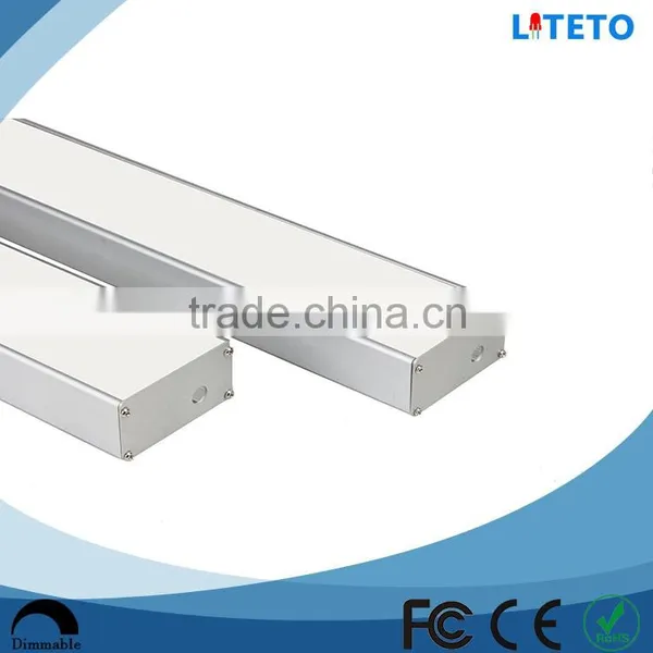 Recessed Ceiling 40w 1.2m 4FT 4000K Stripped Cover Led Linear Light photo-2