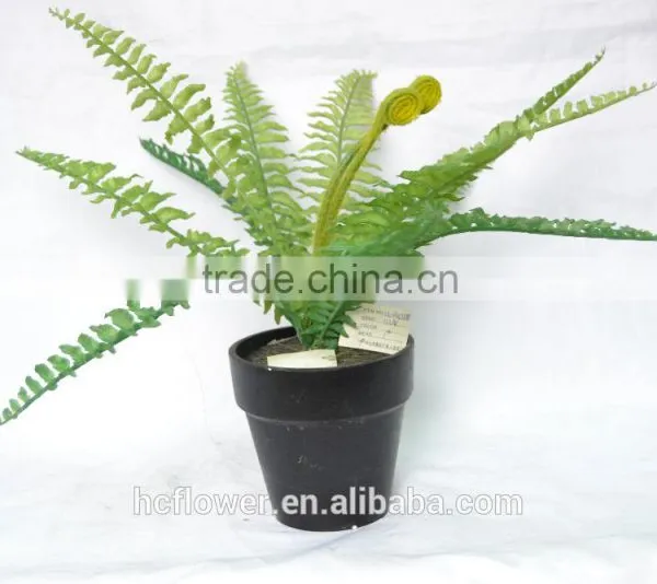Mini Artificial Planter With Round Ceramic Pot