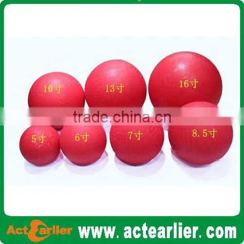 8.5 Inch Cheap Custom Rubber Playground Ball, Pvc Playground Ball photo-2