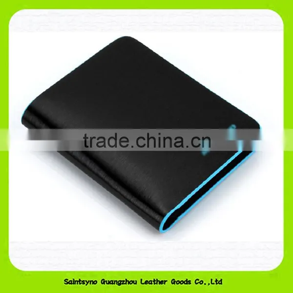 15725 Mens Bifold Card Holder Wallet Genuine Leather Wallet Men RFID