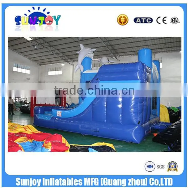 USA Popular Inflatable Bounce House With Water Slide For Kids photo-4