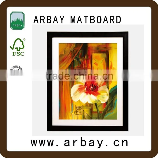 Hot Sale 32*40 Paper Matboard/suede Mat Boards/silver Frame Matboard photo-2