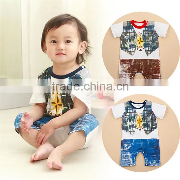 Short Sleeve Factory Price Children Clothing 2016 New Fashion Baby Girls Clothes photo-2