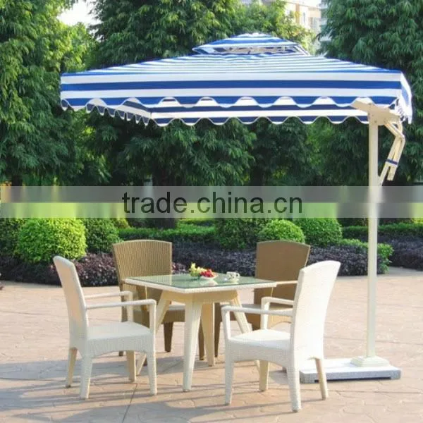 2016 Outdoor Round & Square Sunshade Cover Umbrella Aluminum Rome Umbrella photo-6