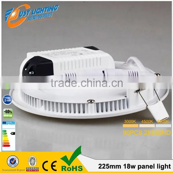 High Quality 6W-24W Square Round LED Panel Light Energy Saving Ultra Slim Cheapest Round Led Panel Light photo-2