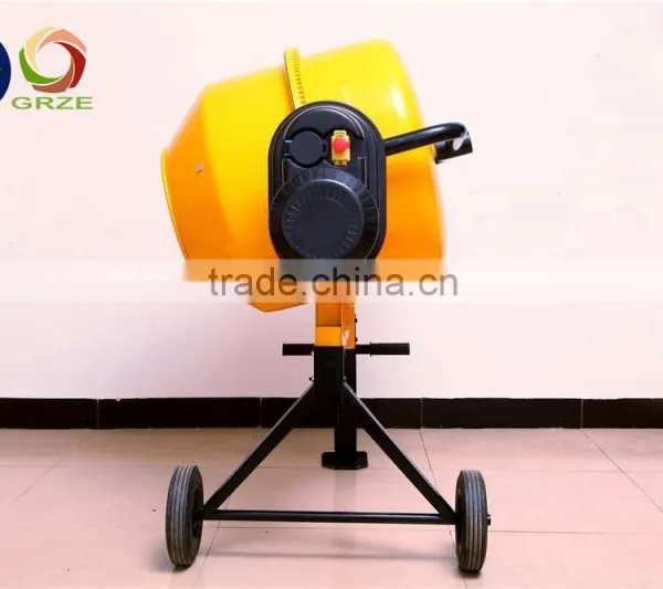 Mini Mobile Hand Operate Electric Motor Gasoline Power Construction Equipment Machine Concrete Mixer Cement Mixer photo-3