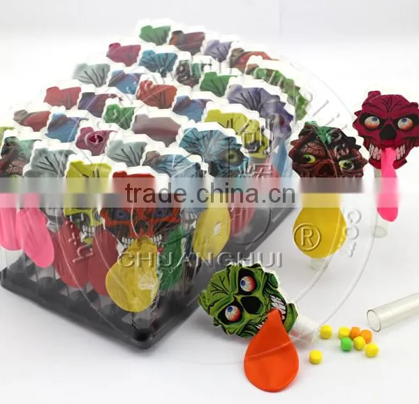 Demon Face With Balloon Small Toy Candy photo-2