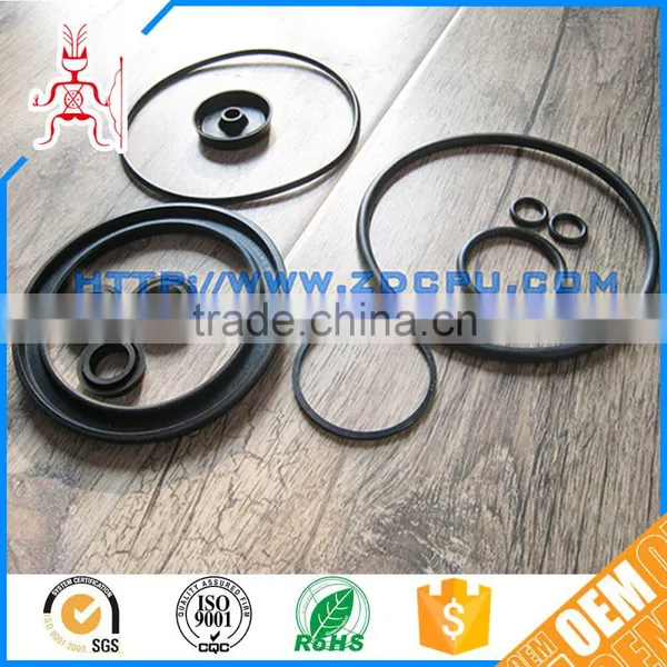 Extruded Black Silicone Wardrobe Door Rubber Seal