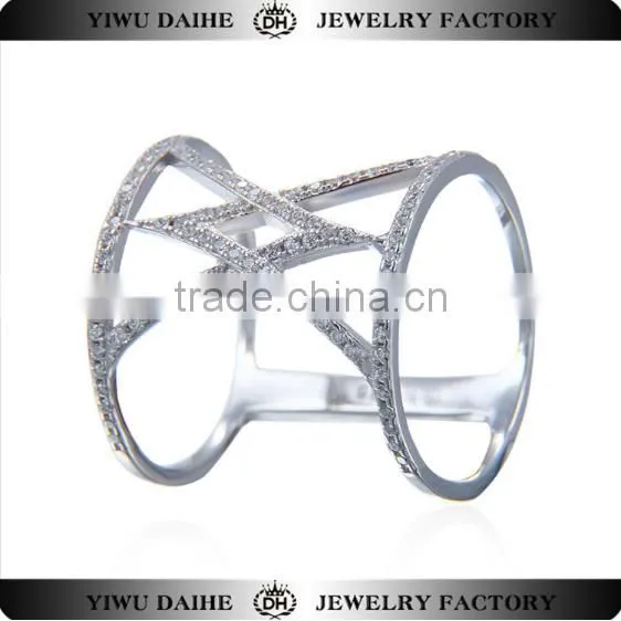Daihe Customized Design Cubic Zirconia Engagement Rings