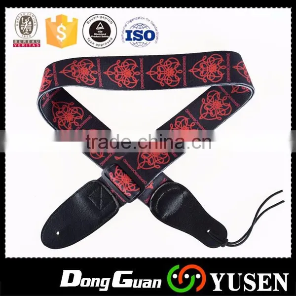 Nice Price Good Quality Sublimation Printed Custom Guitar Strap