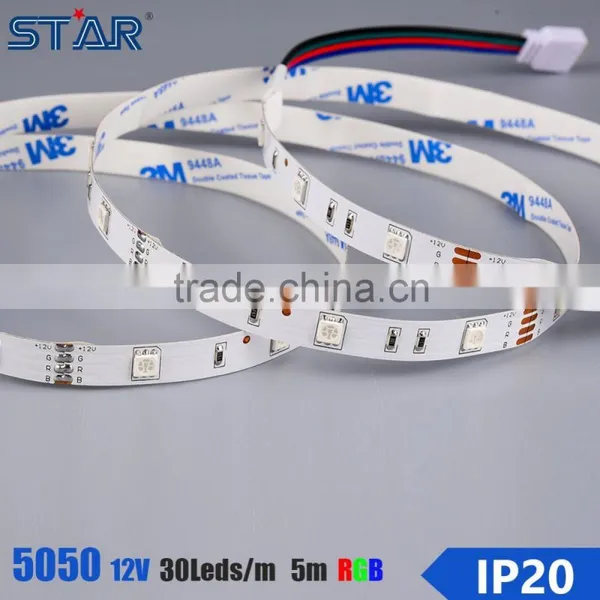 Color Changing 30LED/m 7.2w SMD LED Strip 5050 Rgb photo-3