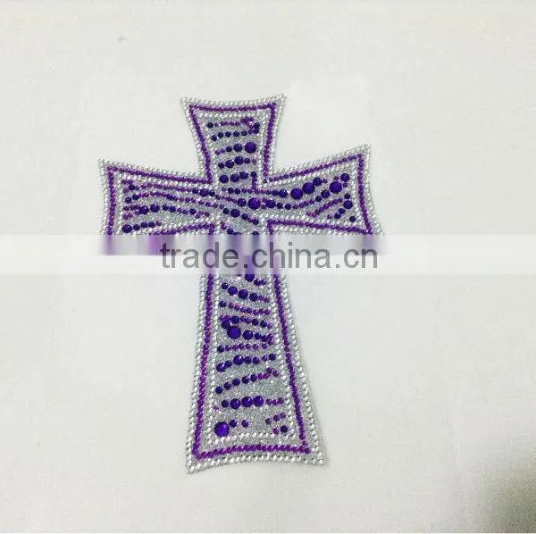 Rhinestone Cross Shape Jewelry Stickers