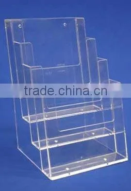 A4 4 tier portrait freestanding dispenser