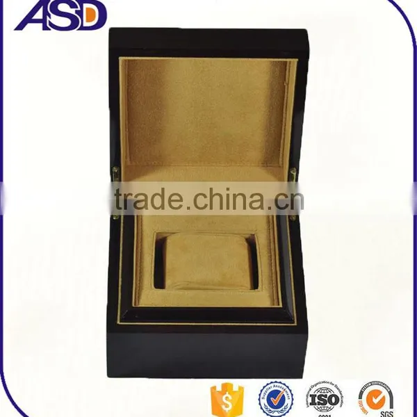 High Quality Piano Lacquered Wood Watch Boxes & Cases Storage Box Cheap Gift Case photo-2