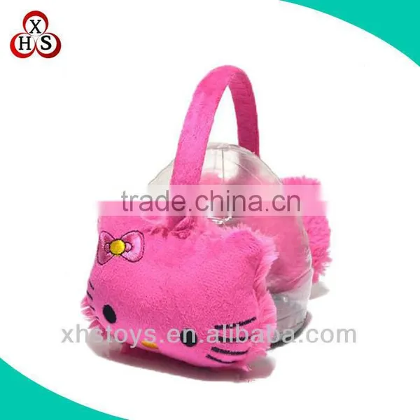 Custom cute hello kitty soft earmuff plush earmuff high quality