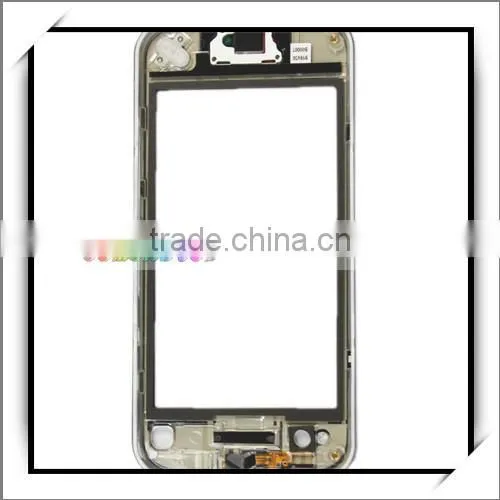 High Quality Touch Screen With Frame for Nokia N97 White photo-3
