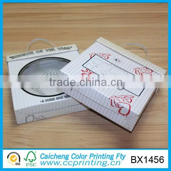 Handmade Printed Paper Cardboard Suitcase Box With Handle photo-6