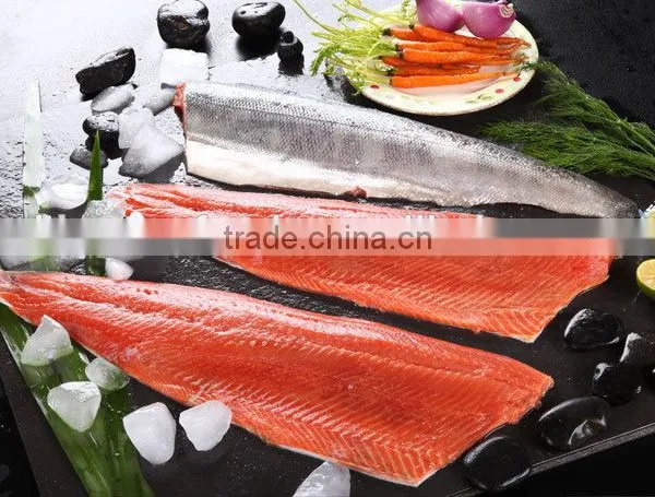 Frozen Chum Salmon Fillet Gutted Fish Seafood Kingsunfoods photo-3