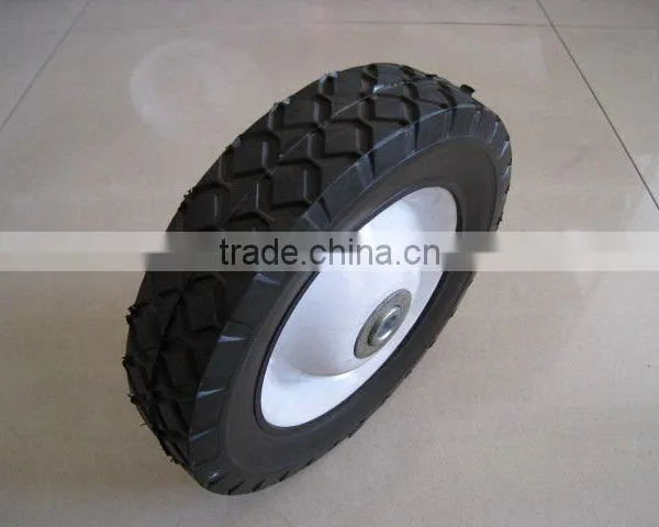 Solid Rubber Tires for Lawnmower 6" 7" 8" 10" 12" 13" 16" 18"