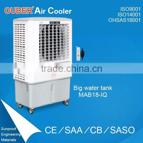 OUBER 2016 High Quality Water Air Cooler Ventilation and Air Conditioning Evaporative Air Cooler