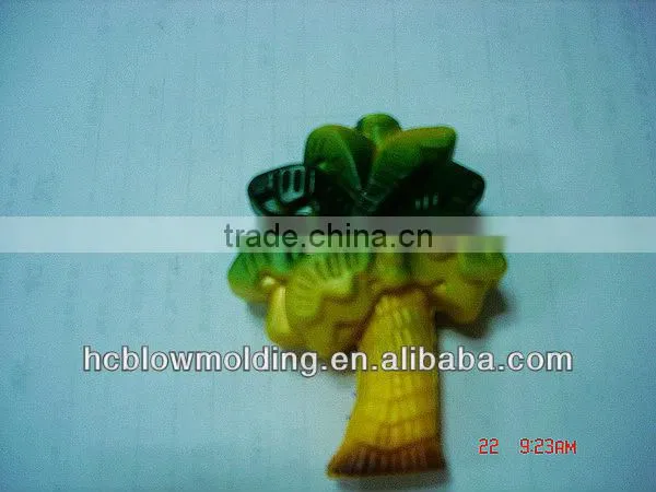 OEM Blow Molding Mini Plastic Toy Modes Plastic Toy Green Trees photo-2