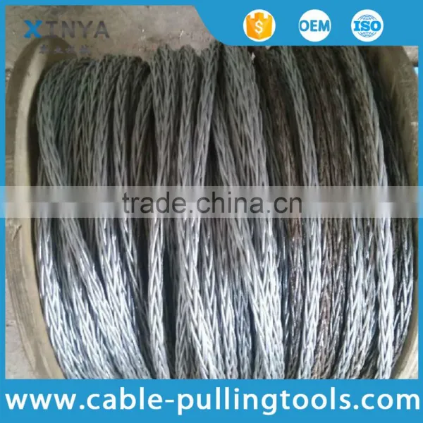18mm High Flexibility Anti Twist Wire Rope Overhead Line Polit Rope 12 Strands photo-2