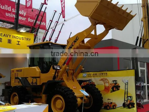 3T Mini Wheel Loader (3000kg+Deutz Engine+BS428 Transmission+Joystick Control+Heavier Chassis) photo-3