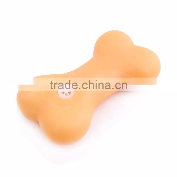 Evade Glue Squeak Toys the Bone Shape Small Size 9*5cm photo-3
