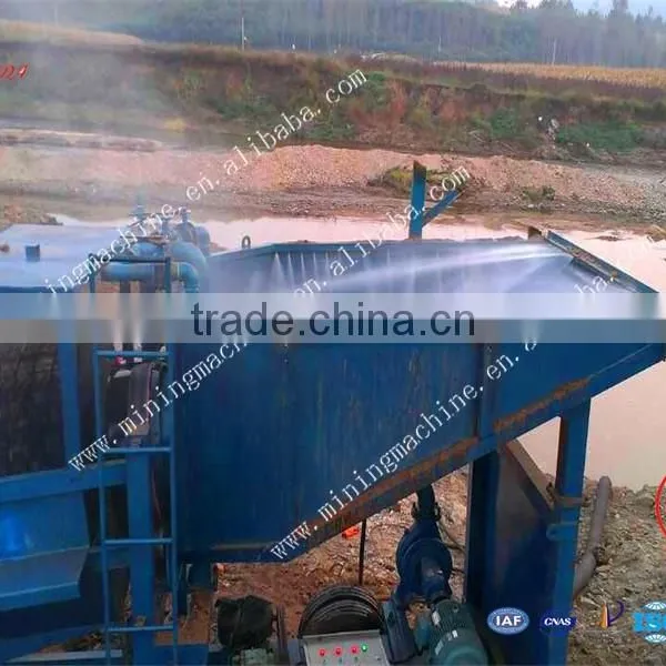 China Popular Gold Washing Plant With Good Price / Mobile Alluvial Gold Washing Machine photo-2