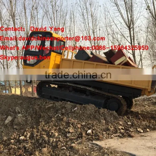 6 Tons Crawler Dumper Tracked Carrier for Sale photo-3