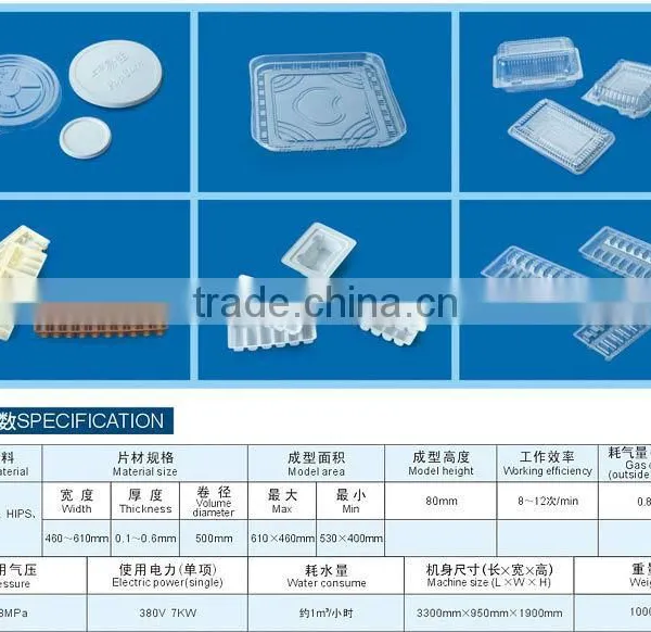 Plastic Positive Pressure Thermoforming Machine photo-2