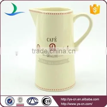 Wholesale Modern Decal Ceramic Water Jug for Bathroom photo-2