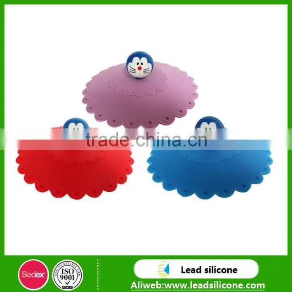 Factory Supply Silicone Glass Cup Cover Lid photo-6
