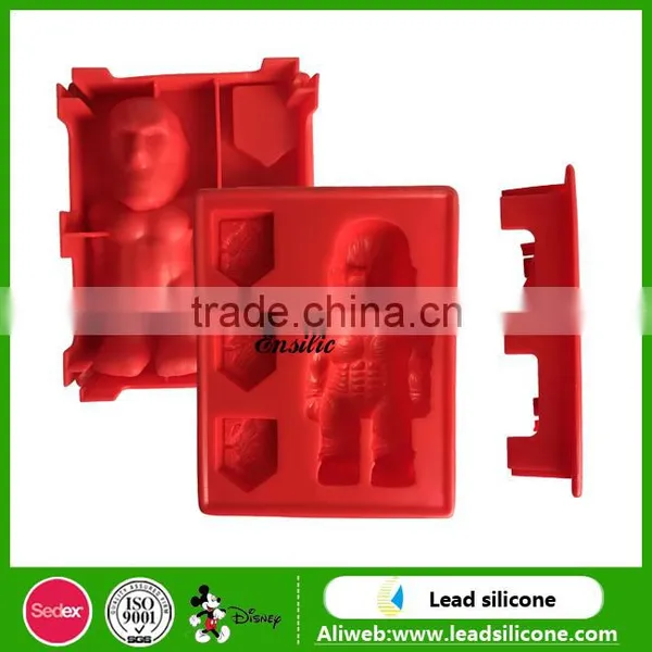 Factory Wholesale Personalized Custom Giant Silicone Ice Cube Tray photo-4