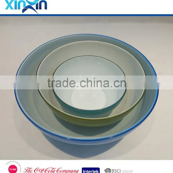 Double Color Salad Bowls photo-5